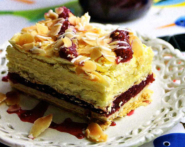 Рецепты для тортов «Наполеон», «Слоёный закусочный»