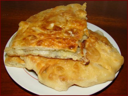 Молдавские плацинды с картофелем и тыквой