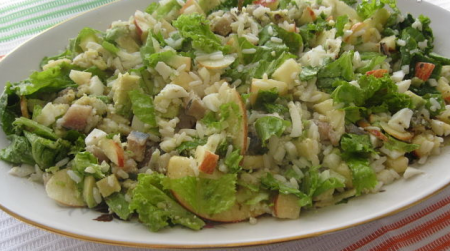 Салат с авокадо и сельдью 