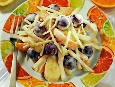 Рецепт Банановый салат по-бразильски