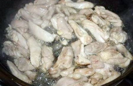 Курица с баклажанами «По-китайски»
