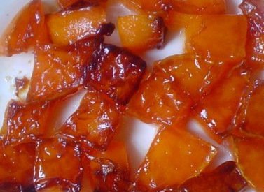Рецепт приготовления печеной сладкой тыквы