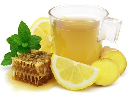 Рецепт Варим имбирный чай с медом
