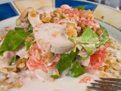 Готовим салат "Кукареку"