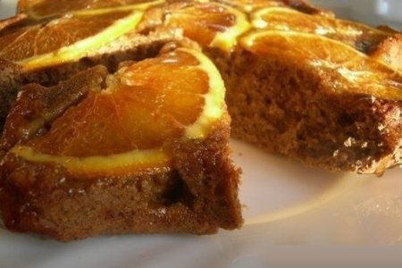 Рецепт Кофейный пирог с апельсинами
