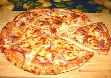 Рецепт Пицца очень быстрая