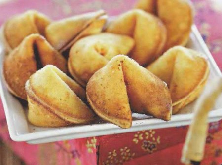 Рецепт Китайское печенье с пожеланиями