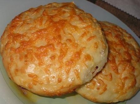 Рецепт Булочки посыпанные сыром