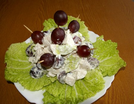 Виноградный салат