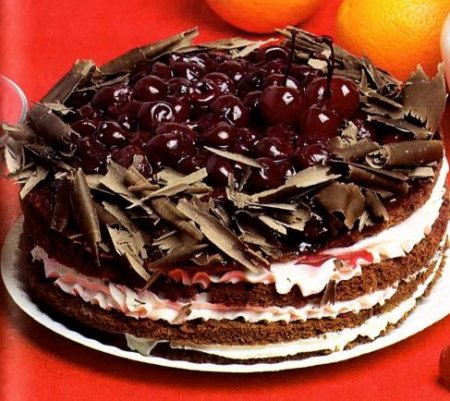 Торт “Вишня в шоколаде”