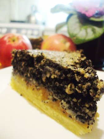 Рецепт Мазурек с яблоками и маком - традиционный польский пирог