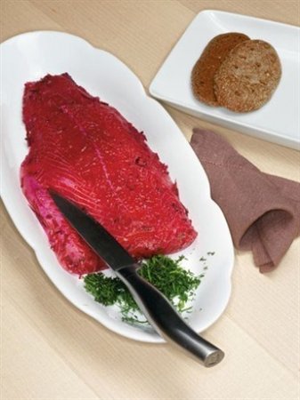 Рецепт Свекольный лосось