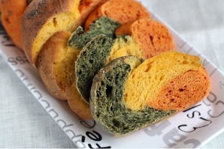 Рецепт Трехцветный хлеб