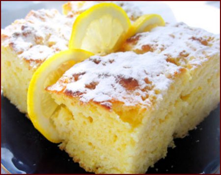 Рецепт Легкие лимонные пирожные