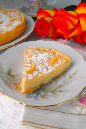 Рецепт Лимонный пирог со сгущёнкой