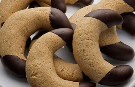 Рецепт Пряное медовое печенье в шоколаде на Рождество