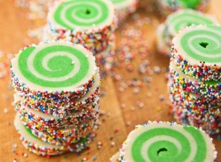 Рецепт Печенье - цветные спиральки