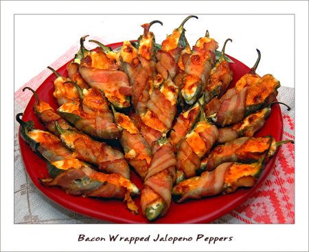 Рецепт Завернутый в бекон халапеньо перец (bacon wrapped jalapeno peppers)