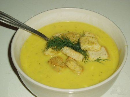 Крем-суп из кабачков (цуккини)