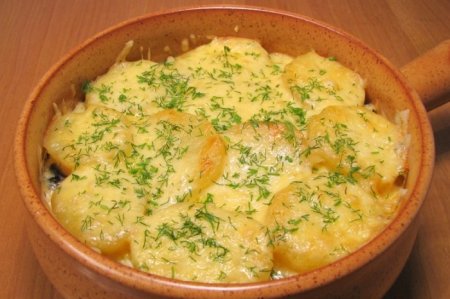 Рецепт Запеканка с грибами и картофелем