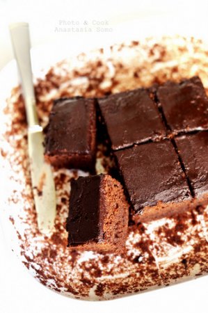 Рецепт Шоколадно-сметанные пирожные