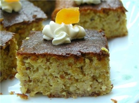 Рецепт Апельсиново-миндальные пирожные