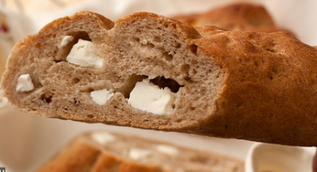 Рецепт Гречневый хлеб с орехами и брынзой