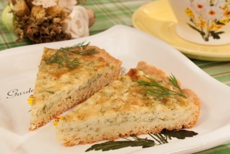 Рецепт Пирог с сыром и творогом
