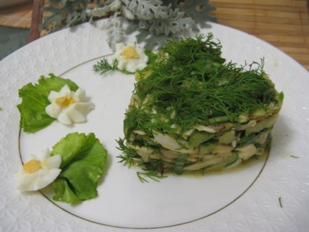 Рецепт Осенний салат из топинамбура с заправкой из горчичного масла