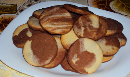 Рецепт Мраморное печенье