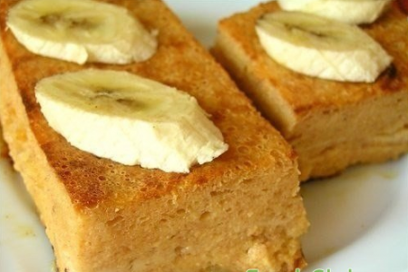 Рецепт Творожно-банановая запеканка