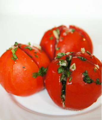Рецепт Малосольные помидоры быстрого приготовления