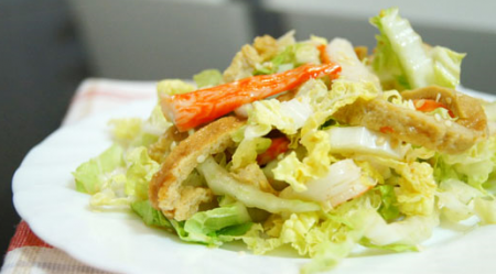 Салат из пекинской капусты по-тайски