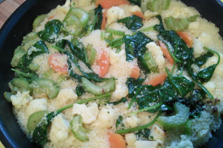 Рецепт Кук-кус с летними овощами
