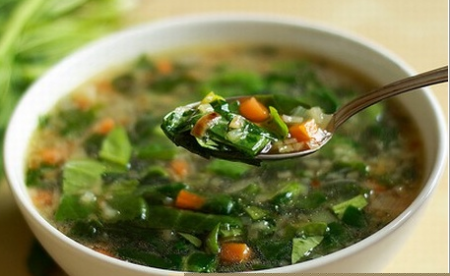 Щавелевый суп для гурманов (холодный)