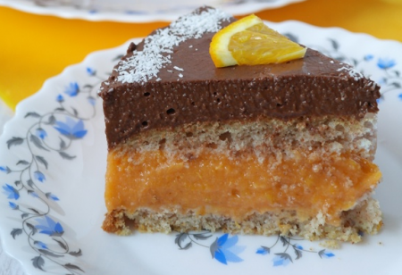 Рецепт Шоколадно-абрикосовый торт