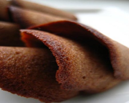 Рецепт Шоколадное печенье-черепица