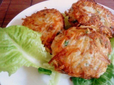 Рецепт Куриные котлеты в панировке из картофеля