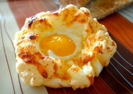 Рецепт Яйца в пуховом гнезде