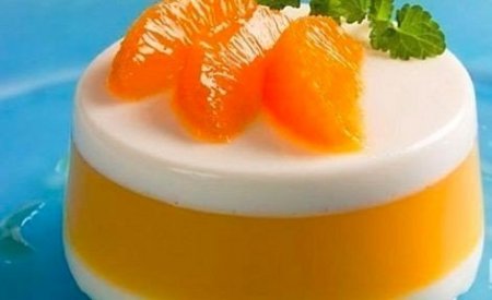 Рецепт Десерт апельсиновый - очень легкий!