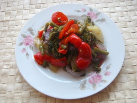 Айлазан - тушенные овощи
