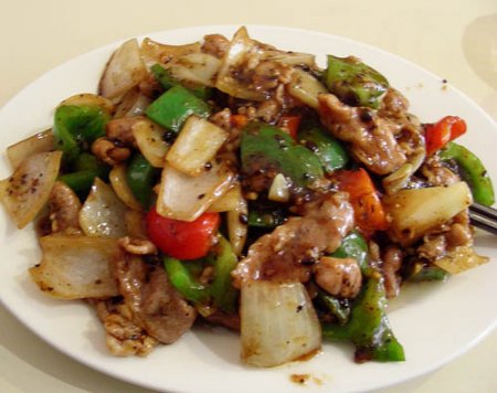 Рецепт Свинина по-китайски со сладким перцем