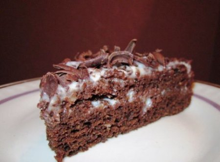 Шоколадный торт "Обыкновенное чудо"