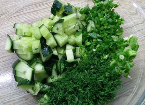 "Простой зеленый салат":